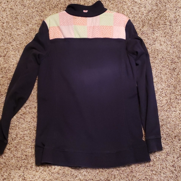 Vineyard Vines navy pullover sz m - Picture 5 of 6